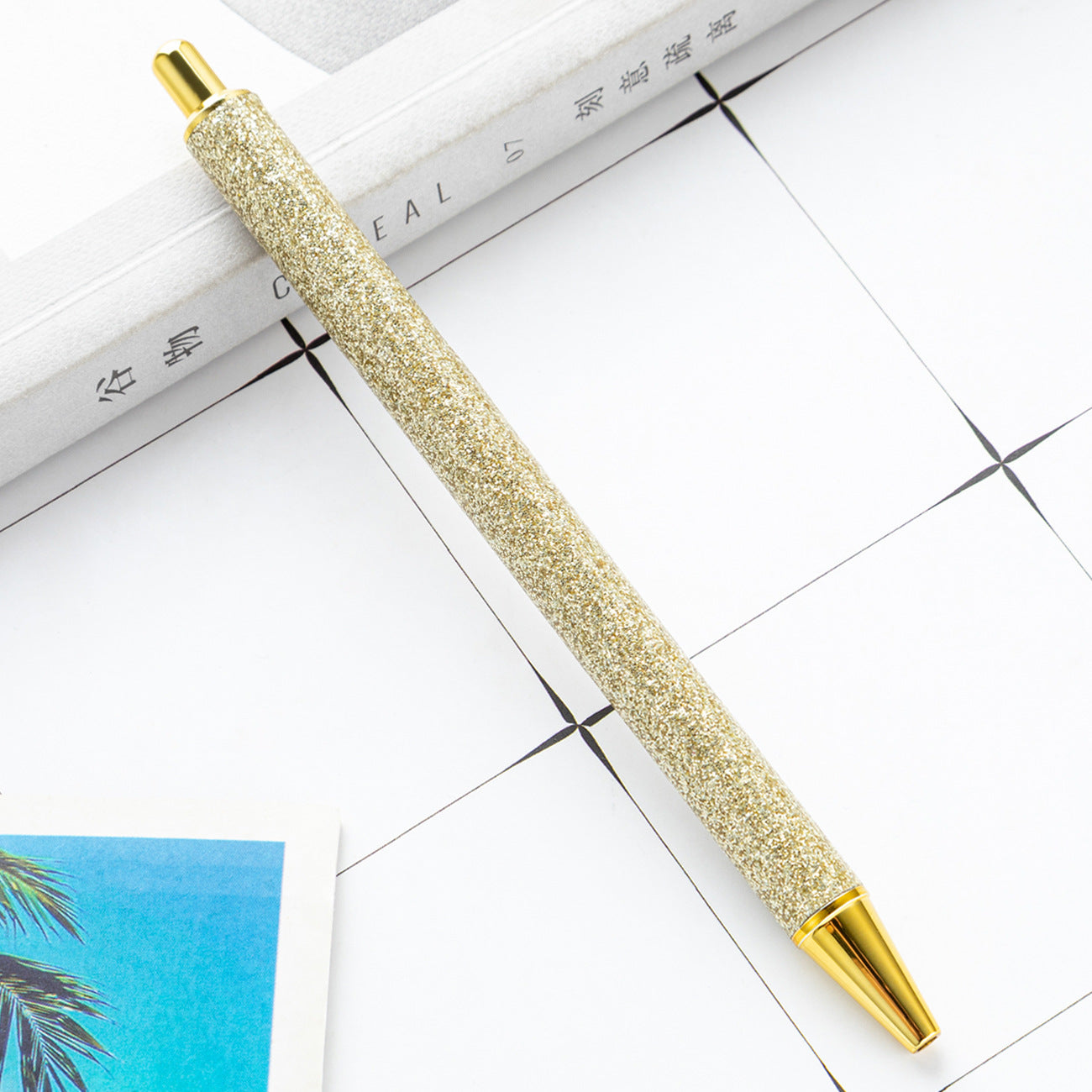 Metal glitter pen for wraps(single color)