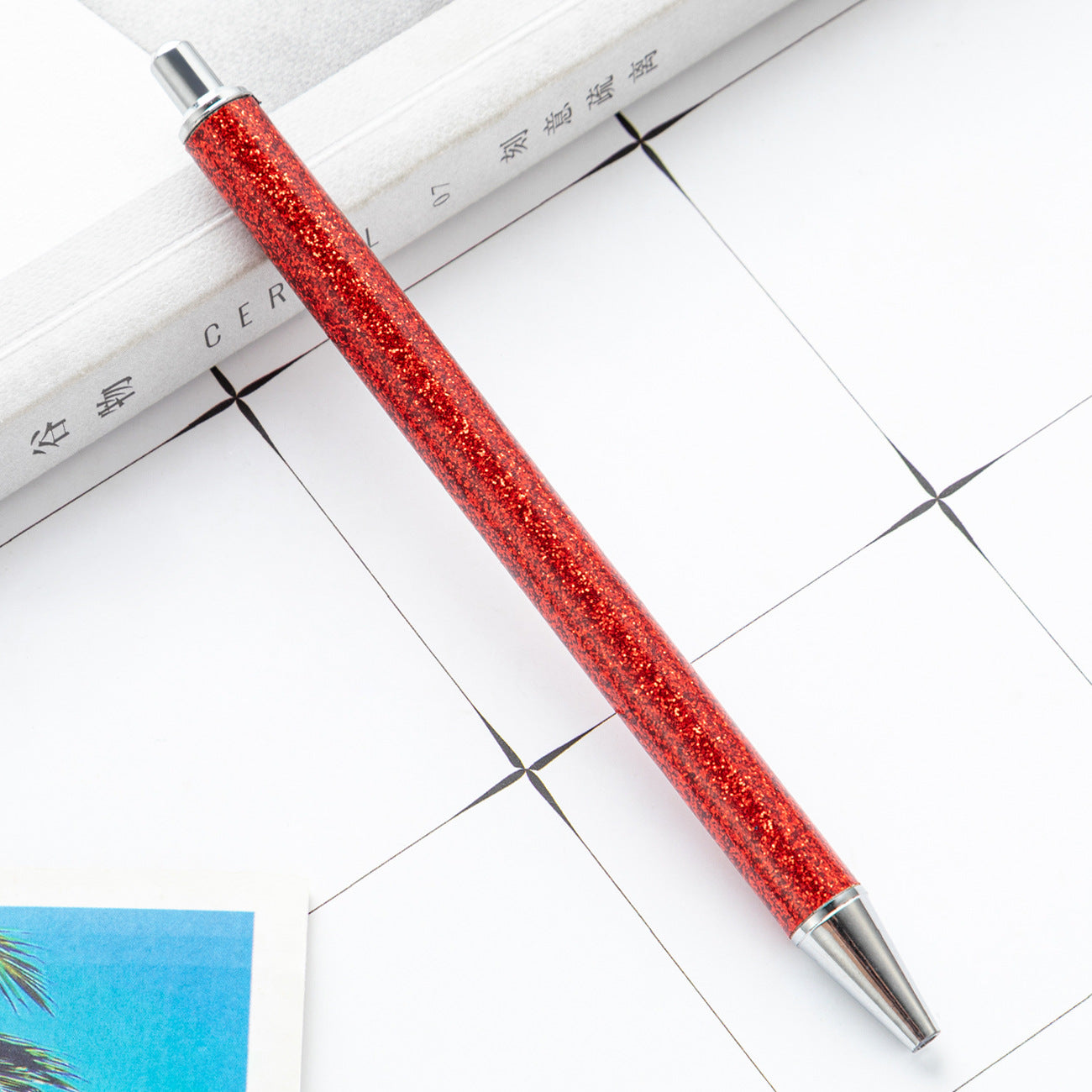 Metal glitter pen for wraps(single color)
