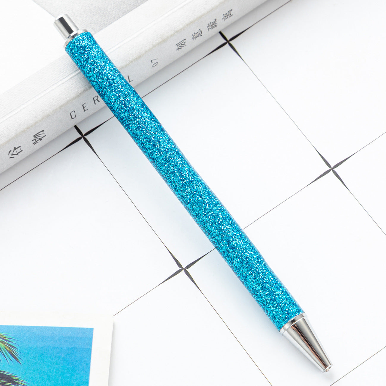 Metal glitter pen for wraps(single color)