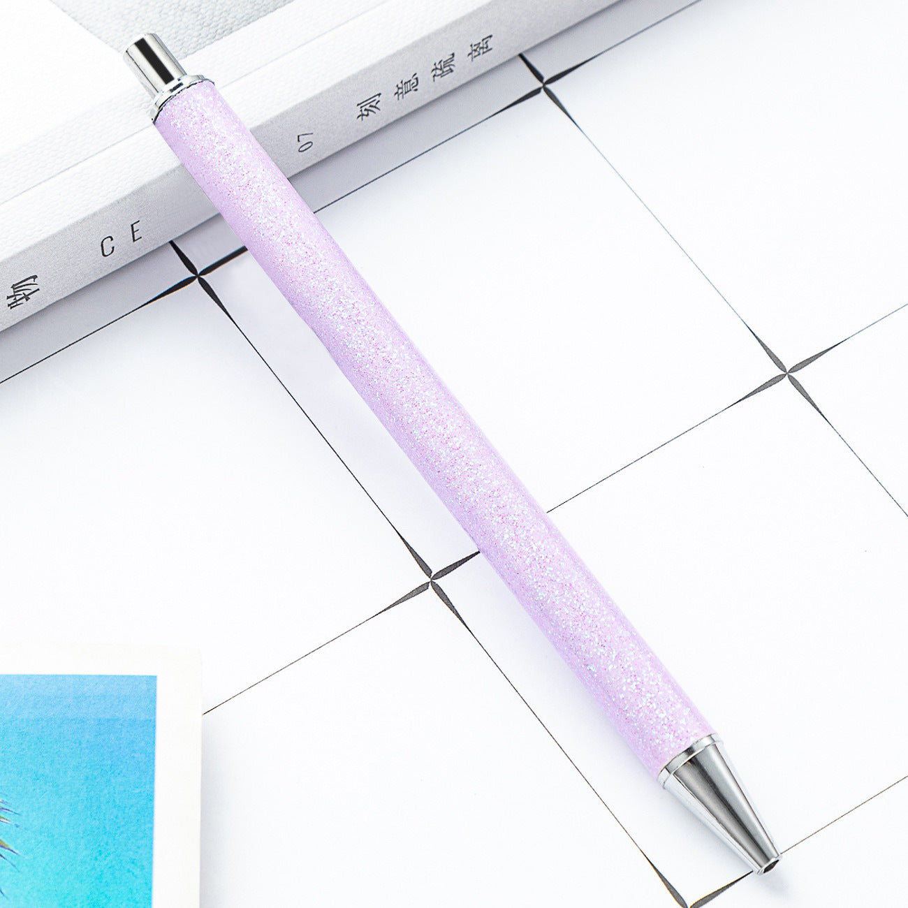 Metal glitter pen for wraps(single color)
