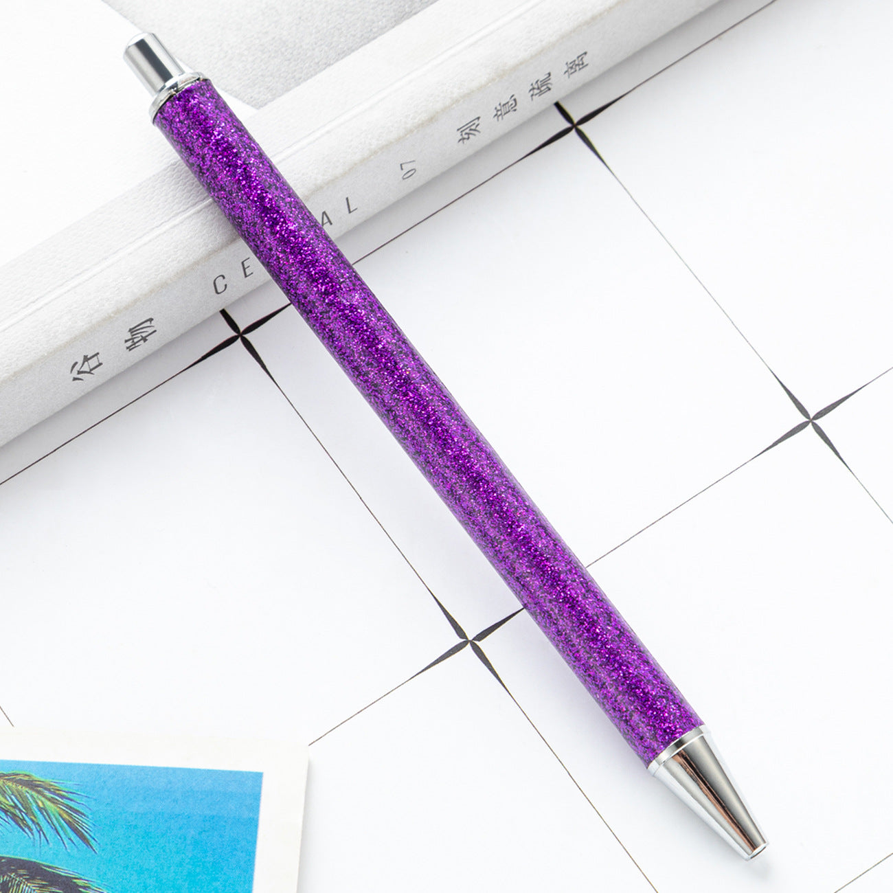 Metal glitter pen for wraps(single color)