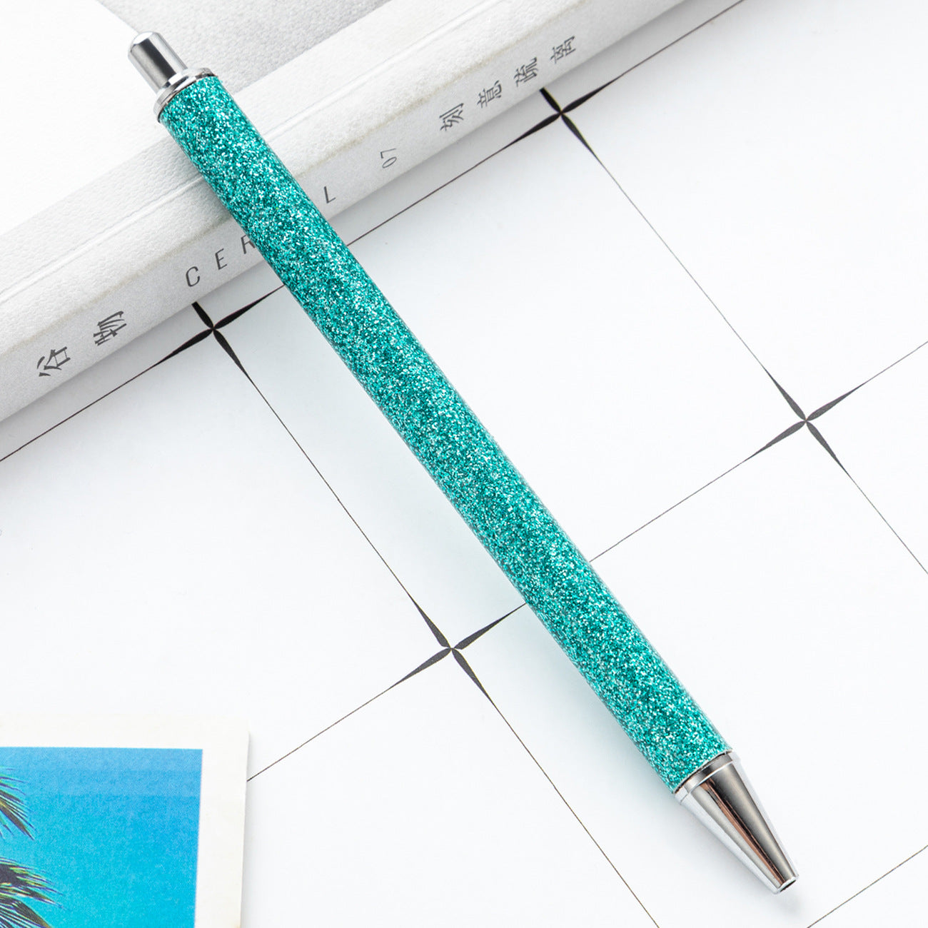 Metal glitter pen for wraps(single color)