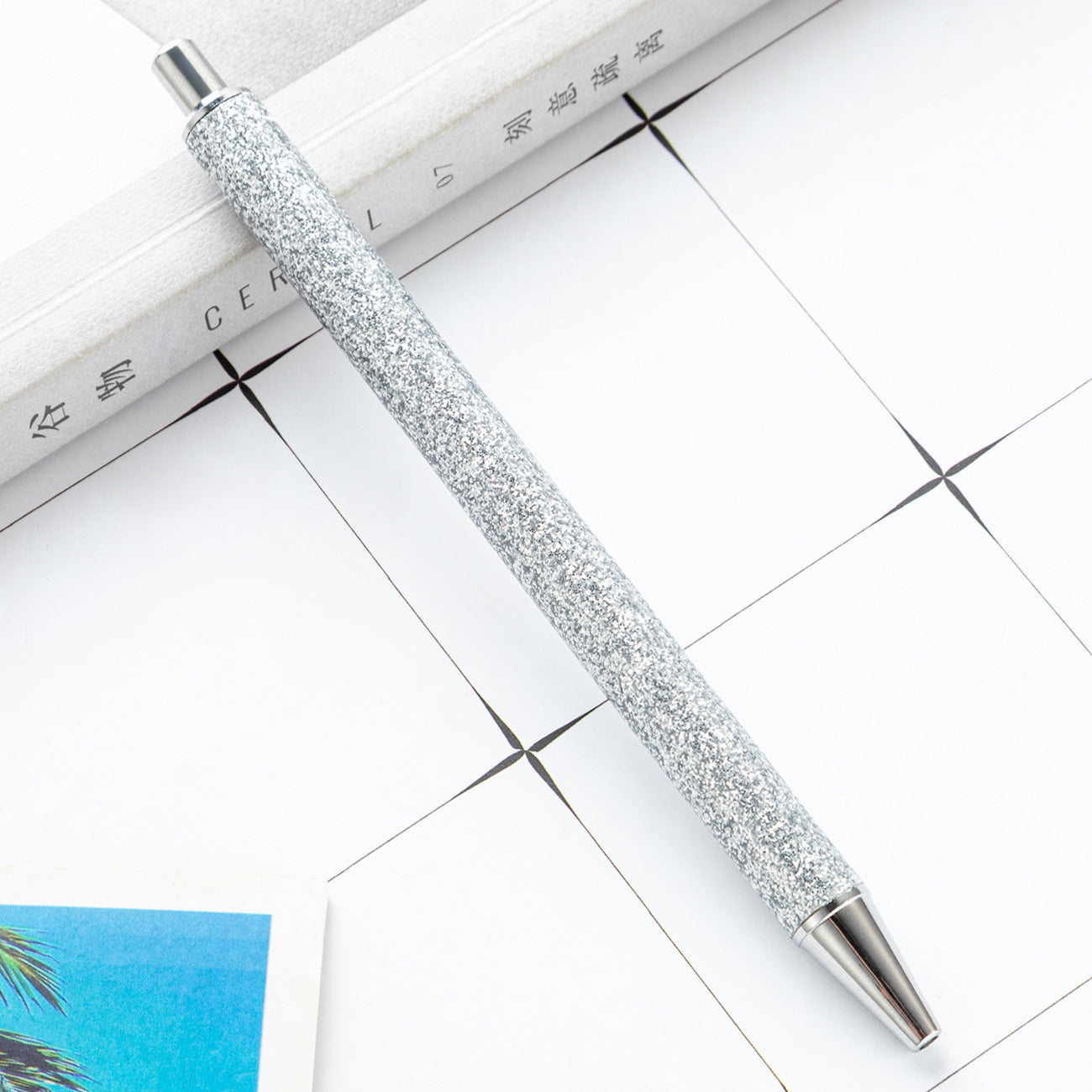 Metal glitter pen for wraps(single color)