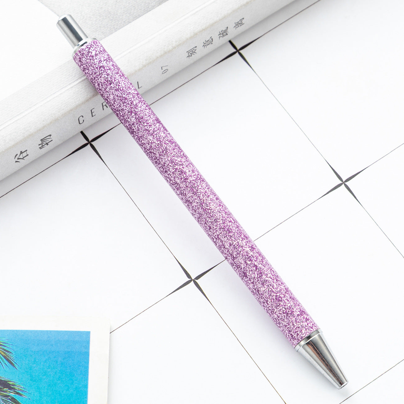 Metal glitter pen for wraps(single color)