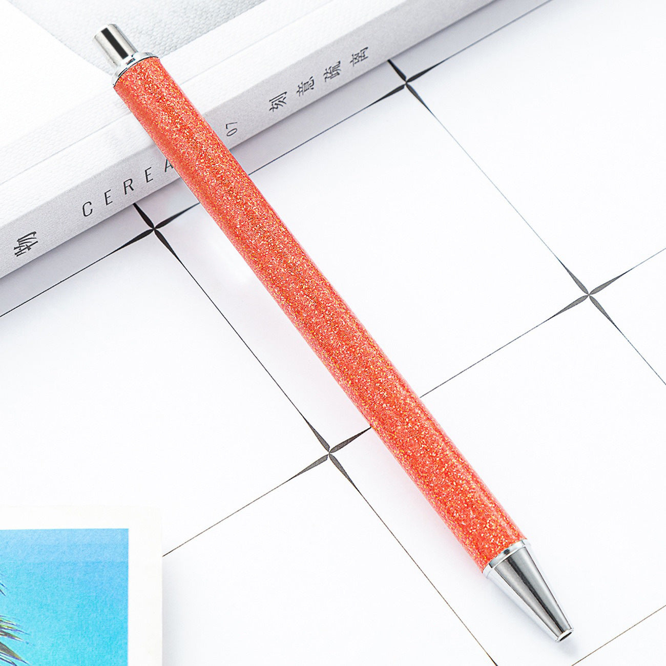 Metal glitter pen for wraps(single color)