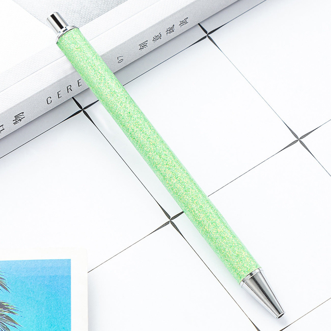 Metal glitter pen for wraps(single color)