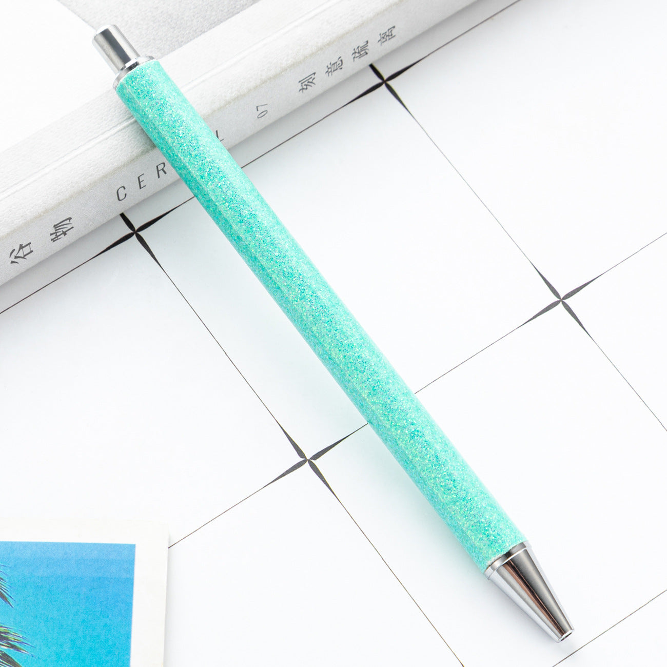 Metal glitter pen for wraps(single color)
