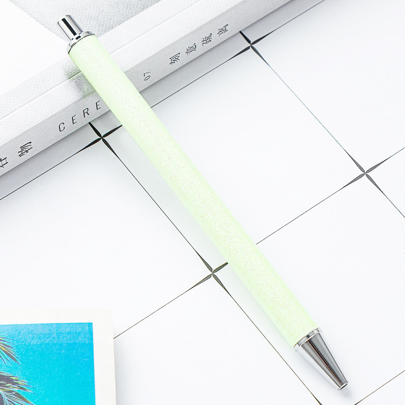 Metal glitter pen for wraps(single color)
